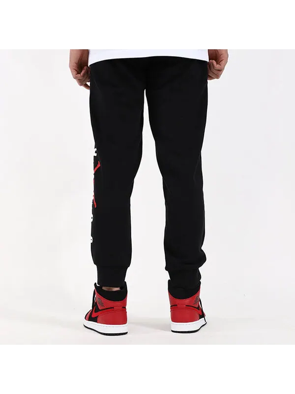 Спортивные штаны Air Jordan AS JUMPMAN AIR LWT GFX FLC PAN — изображение 4 из 4, черный