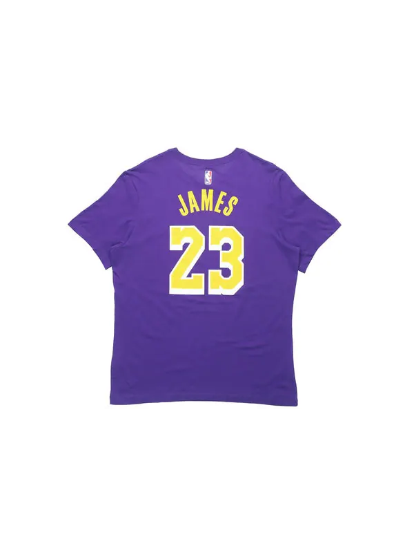 Футболка Nike Lebron James Jersey Lakers NBA Purple — изображение 2 из 4, фиолетовый