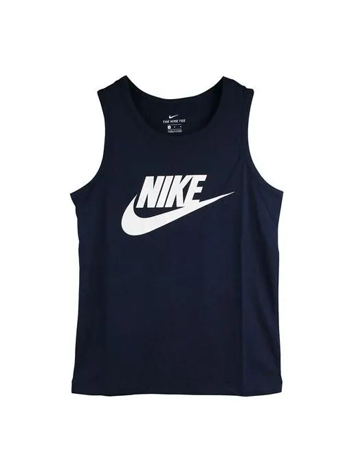 Мужская майка Nike Sportswear Tank Icon Futura Basketball Waistcoat — изображение 1 из 4, синий