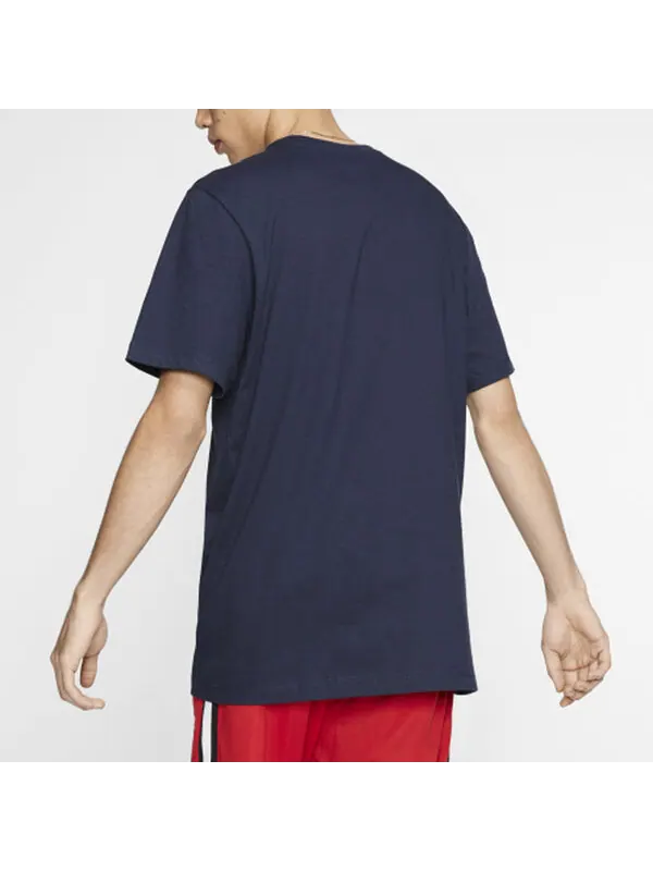 Футболка sportswear logo round neck short sleeve black Nike — изображение 4 из 4, черный