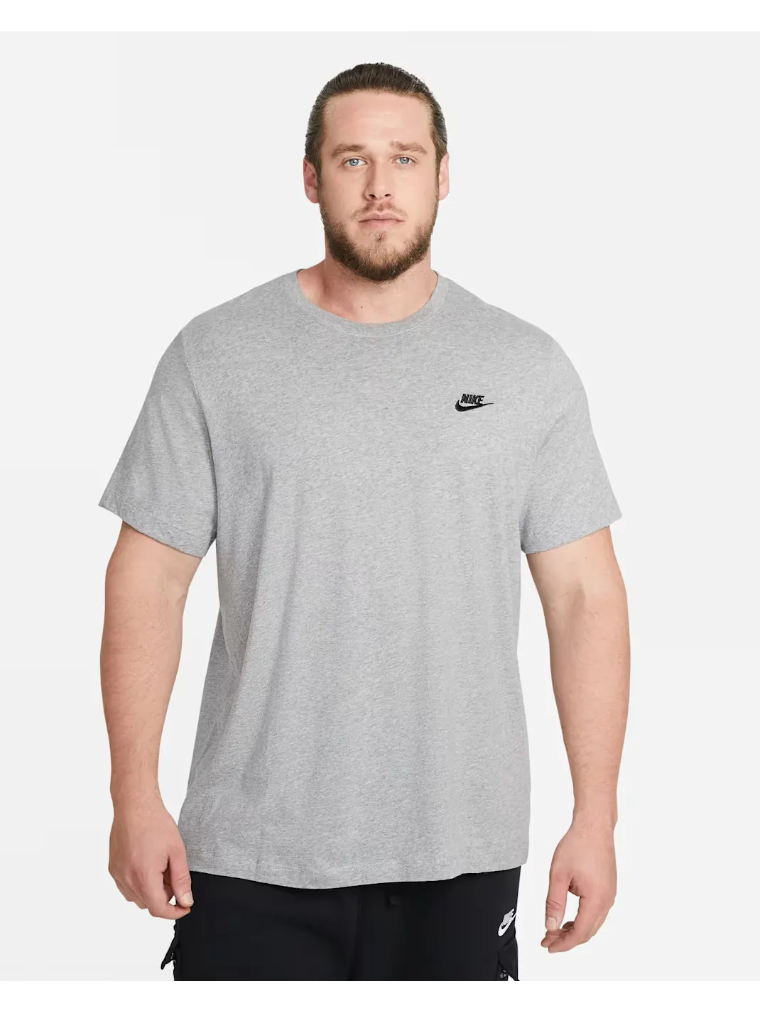 Футболка Nike Sportswear Club — изображение 5 из 10, серый