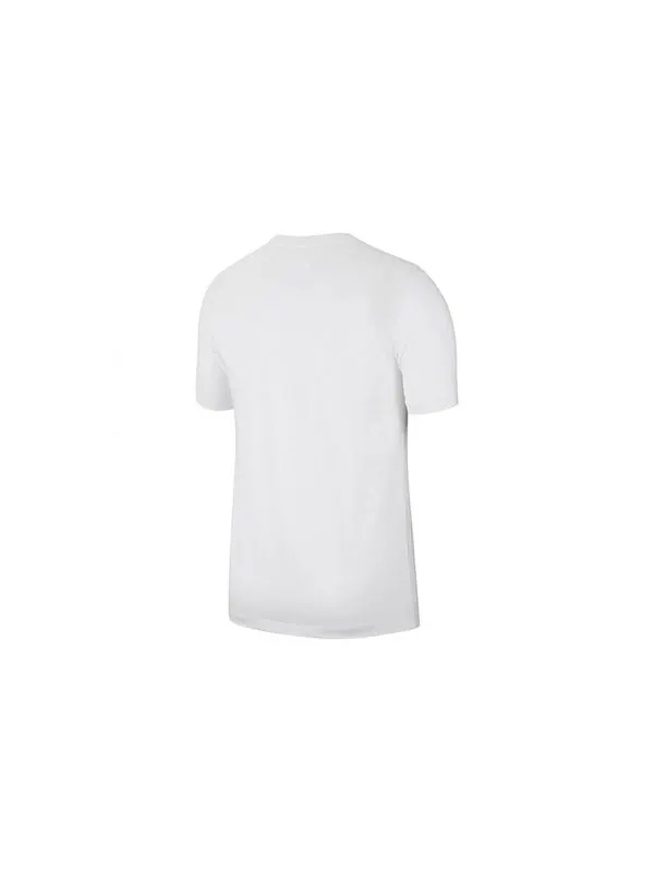 Футболка m nsw tee icon futura casual sports breathable alphabet printing round neck short sleeve white Nike, белый
