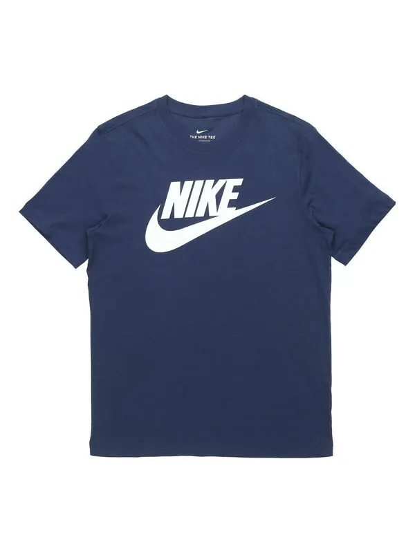Футболка Nike AS Men's Nike Sportswear Tee ICON FUTURA MIDNIGHT Navy — изображение 1 из 4, темный
