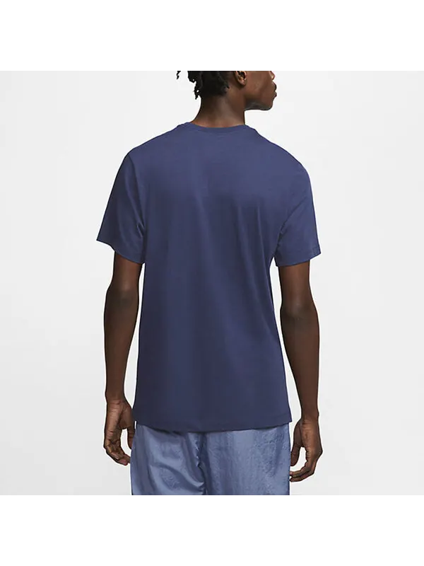 Футболка Nike AS Men's Nike Sportswear Tee ICON FUTURA MIDNIGHT Navy — изображение 4 из 4, темный