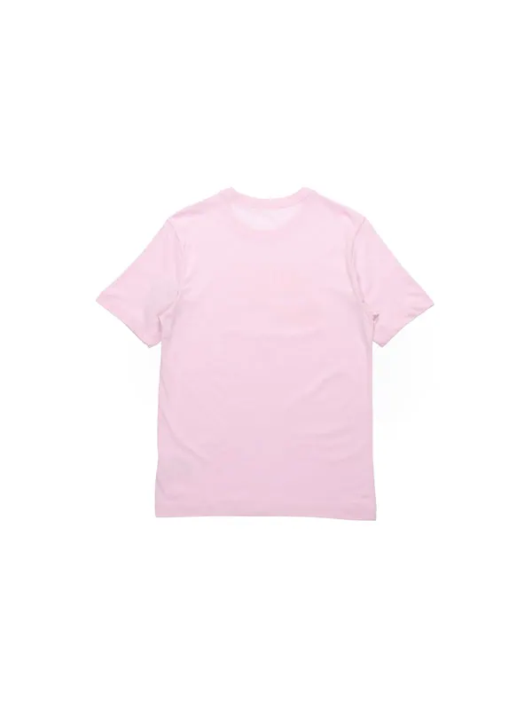 Футболка sportswear classic logo printing round neck short sleeve pink red pinkred Nike — изображение 2 из 4, красный