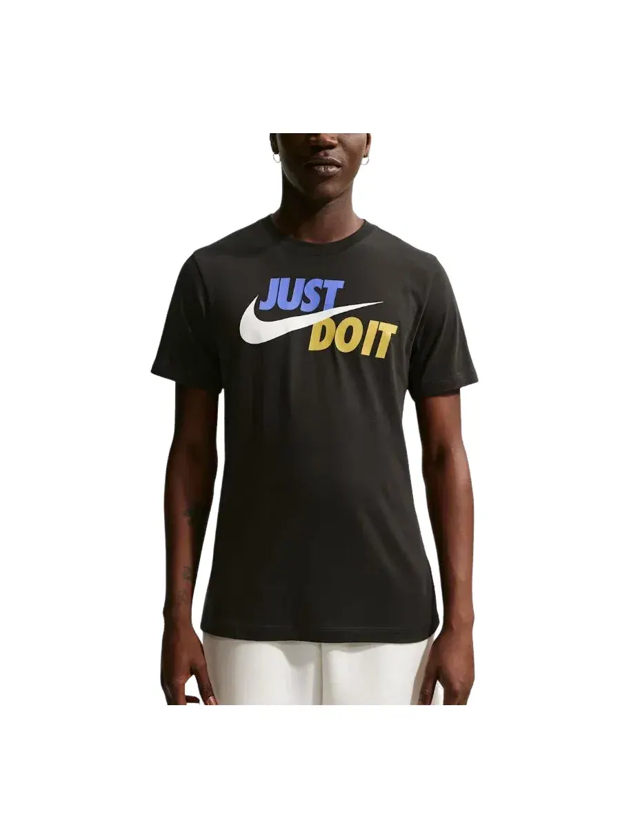 Мужская футболка с принтом Nike Sportswear JDI — изображение 1 из 3, черный