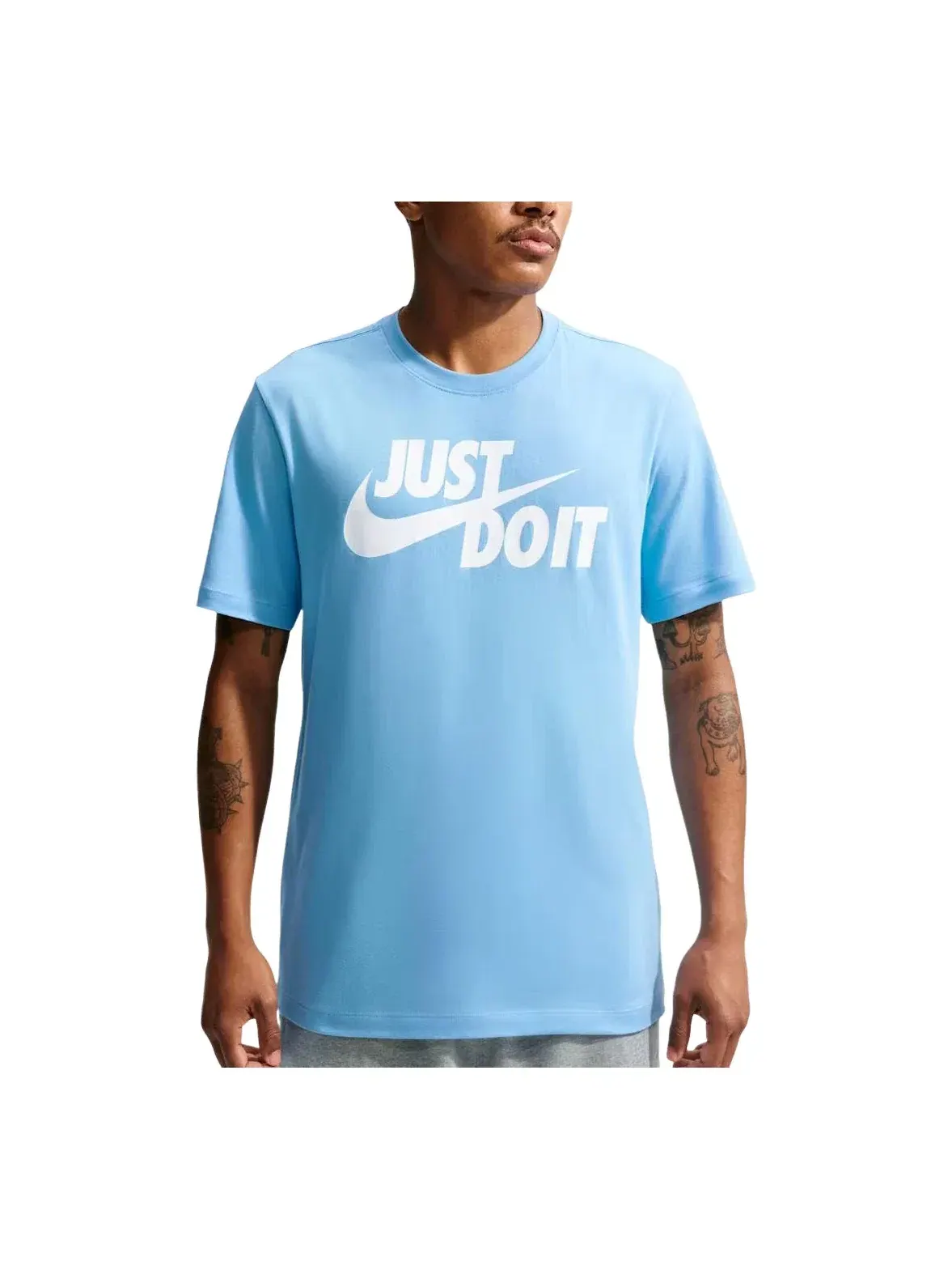 Мужская футболка с принтом Nike Sportswear JDI бренд — изображение 1 из 3, синий