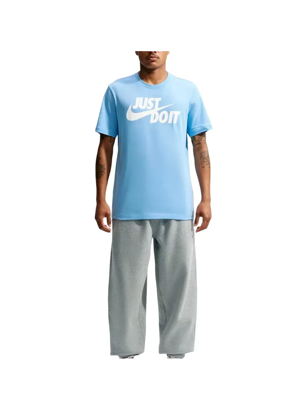 Мужская футболка с принтом Nike Sportswear JDI бренд — изображение 2 из 3, синий