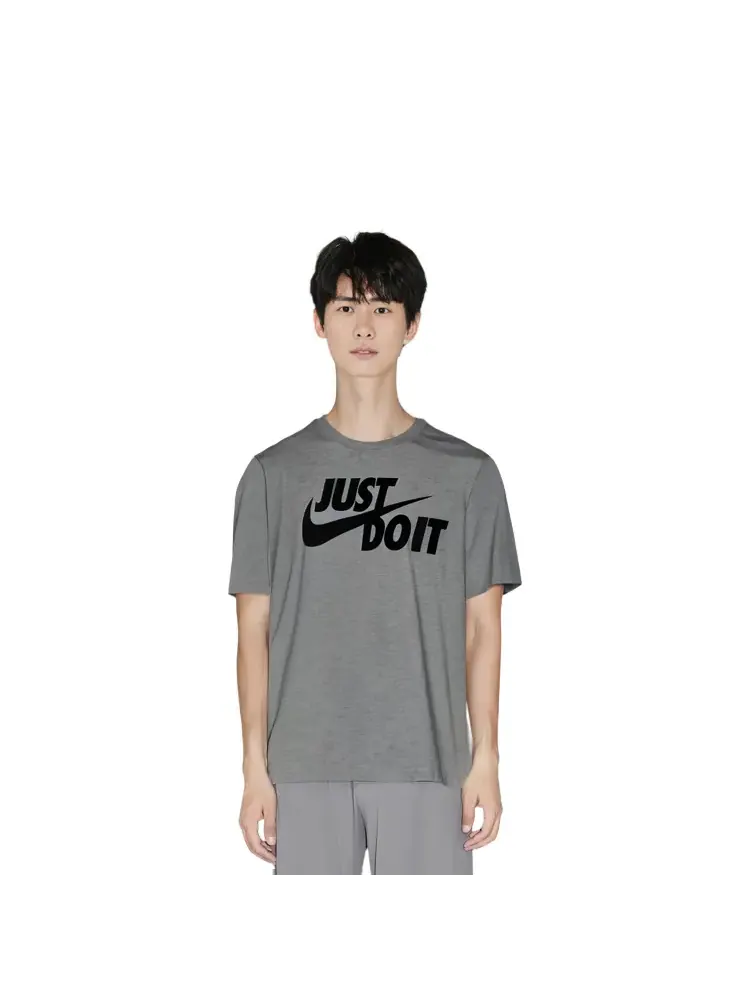 Футболка Nike Crew-Neck — изображение 4 из 8, темный серый