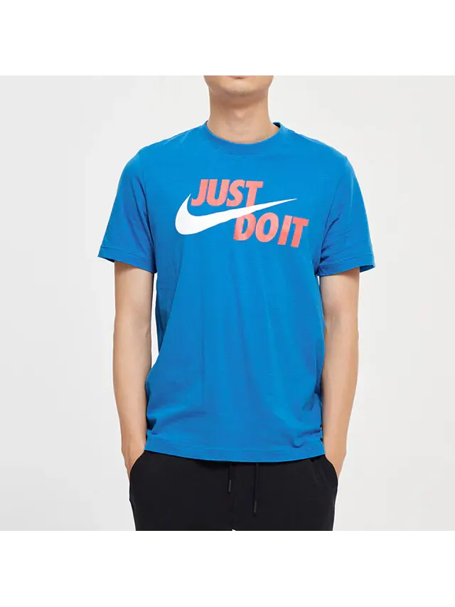 Футболка Nike Crew-Neck — изображение 3 из 6, светлый прозрачный синий