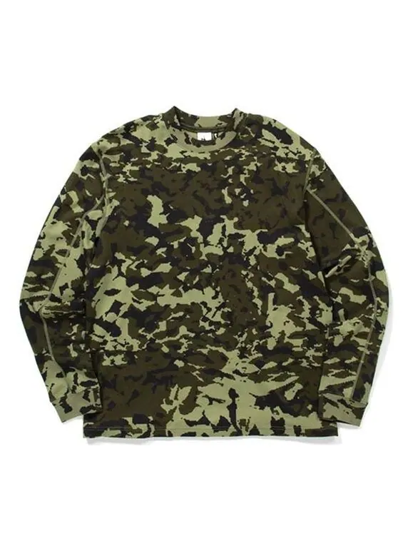 Футболка lab x mmw с длинным рукавом legion green Nike — изображение 1 из 4, зеленый
