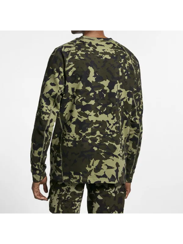 Футболка lab x mmw с длинным рукавом legion green Nike — изображение 4 из 4, зеленый