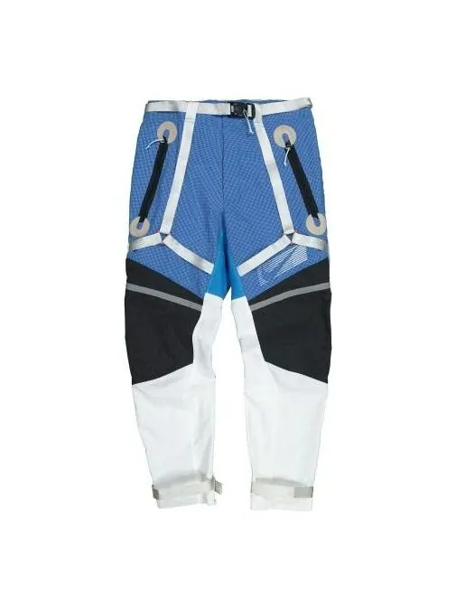 Брюки ispa series splicing mesh colorblock long pants 'blue' Nike — изображение 1 из 2, синий