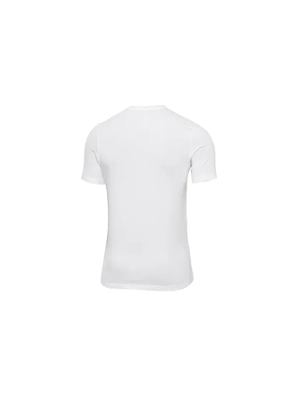 Футболка dri-fit training sports quick dry round neck short sleeve white Nike — изображение 2 из 4, белый