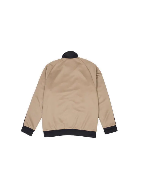 Куртка Air Jordan x CLOT Tricot Jacket Brown Logo 'Brown' — изображение 2 из 2, коричневый