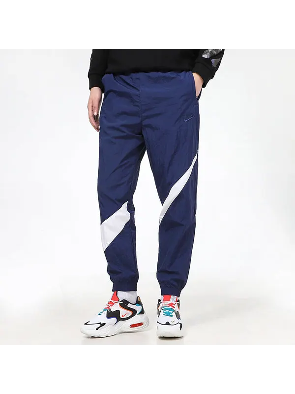 Брюки mens sportswear casual ankle banded sportspants blue Nike — изображение 3 из 4, синий