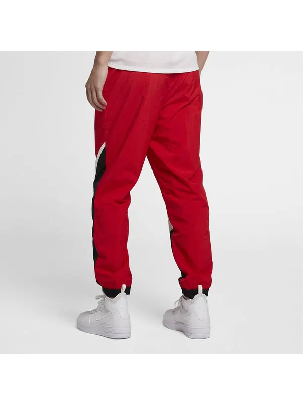 Брюки large logo retro woven design sports pants red Nike — изображение 4 из 4, красный