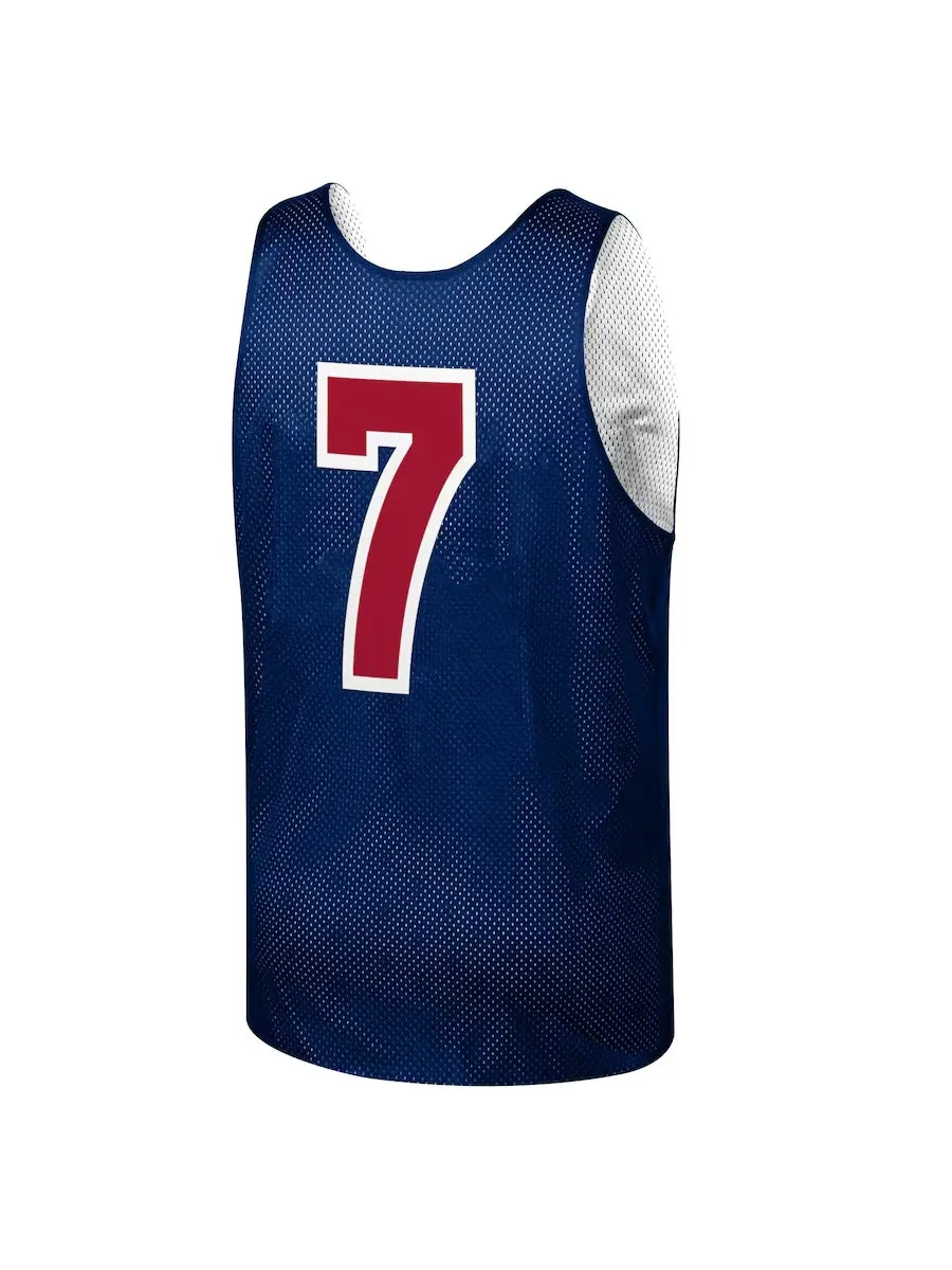 Джерси Mitchell & Ness x NBA Reversible Practice Team USA 1992 Jerseys 'Larry Bird 7' — изображение 2 из 4, темно-синий