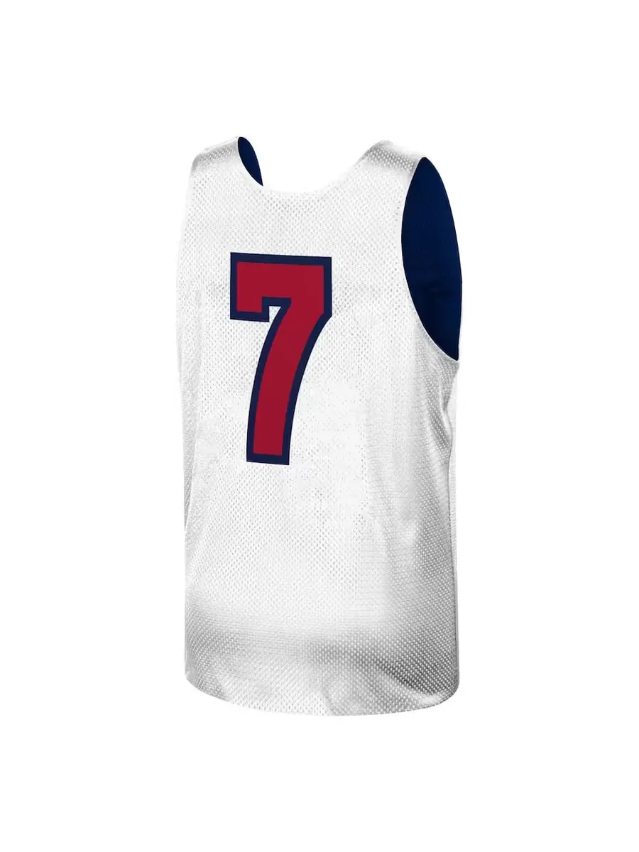 Джерси Mitchell & Ness x NBA Reversible Practice Team USA 1992 Jerseys 'Larry Bird 7' — изображение 4 из 4, темно-синий
