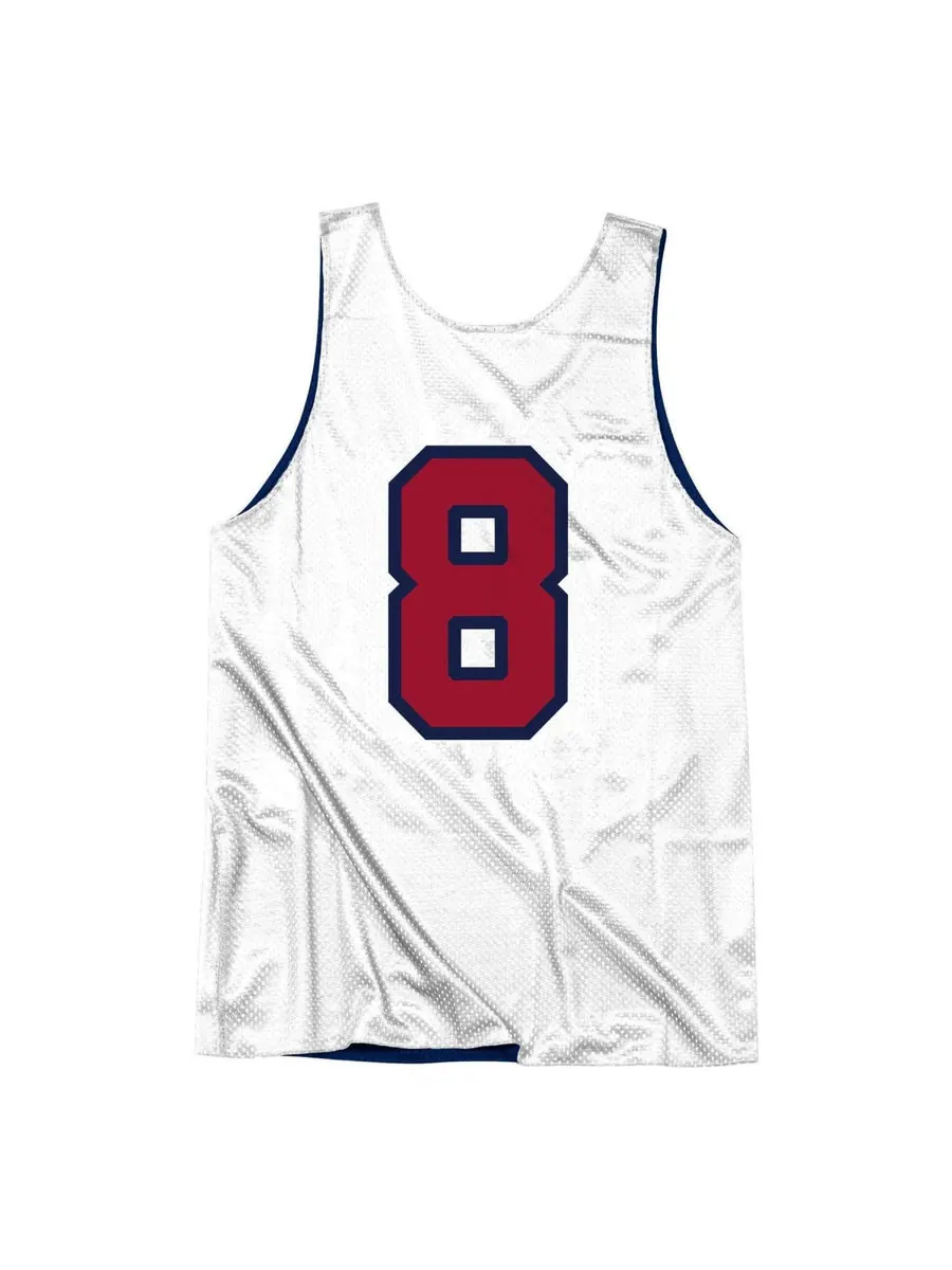 Джерси Mitchell & Ness x NBA Reversible Practice Team USA 1992 Jerseys 'Scottie Pippen 8' — изображение 4 из 4, темно-синий