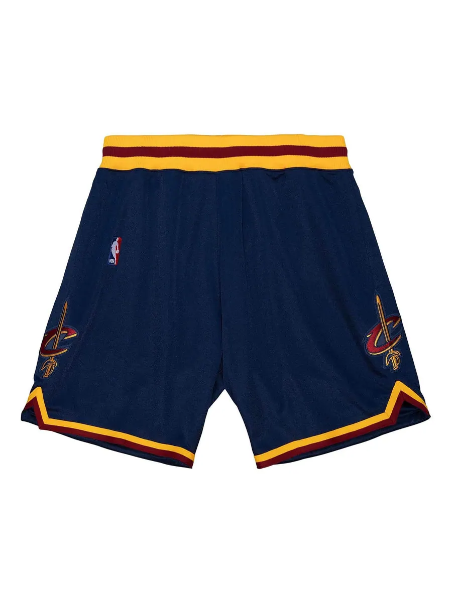 Спортивные шорты Mitchell & Ness NBA Authentic Cleveland Cavaliers Alternate 2011-12 Shorts 'Dark Blue' — изображение 1 из 2