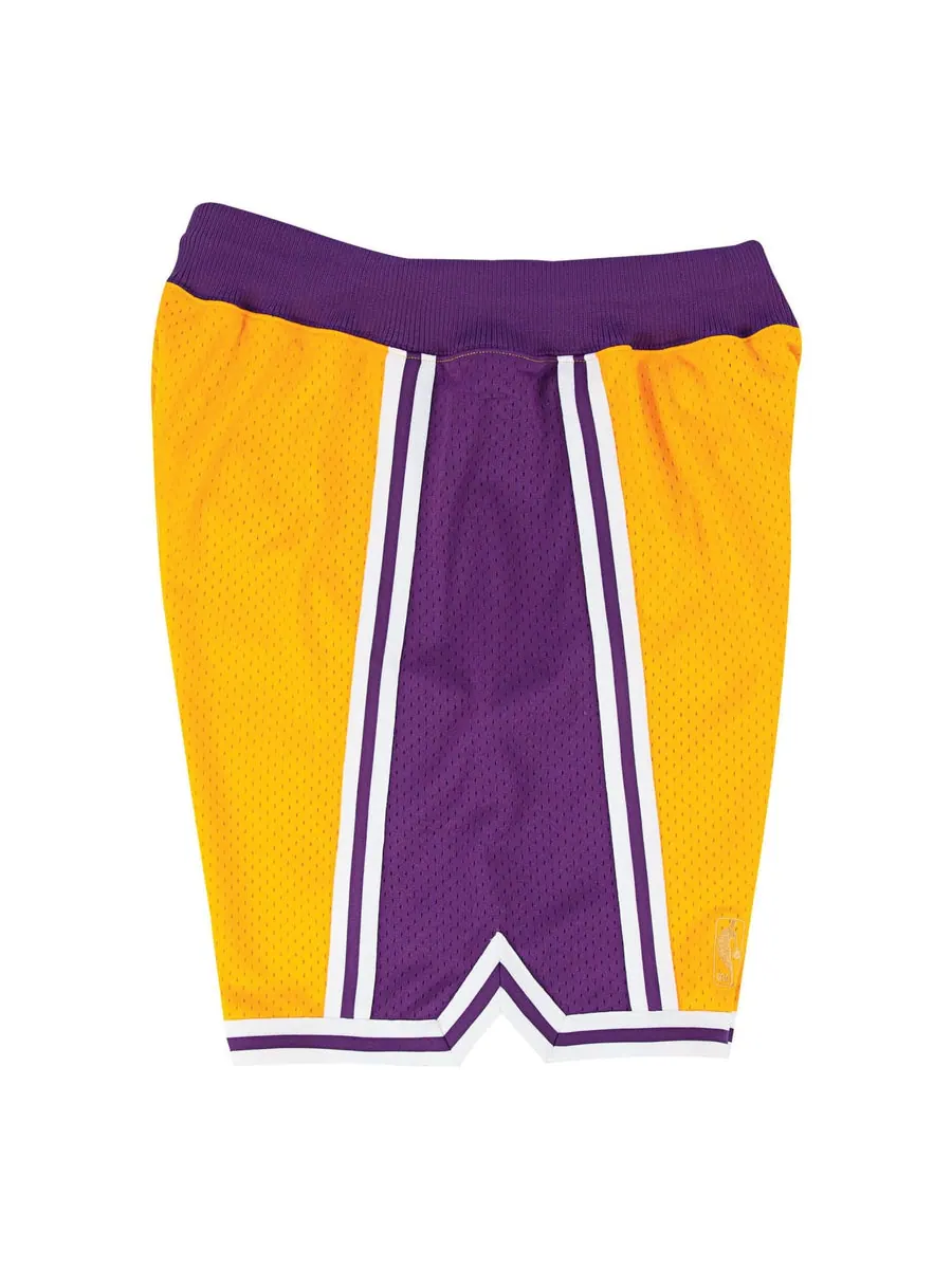 Спортивные шорты Mitchell & Ness x NBA Los Angeles Lakers 1996-97 Home Shorts 'Yellow' — изображение 2 из 2, желтый