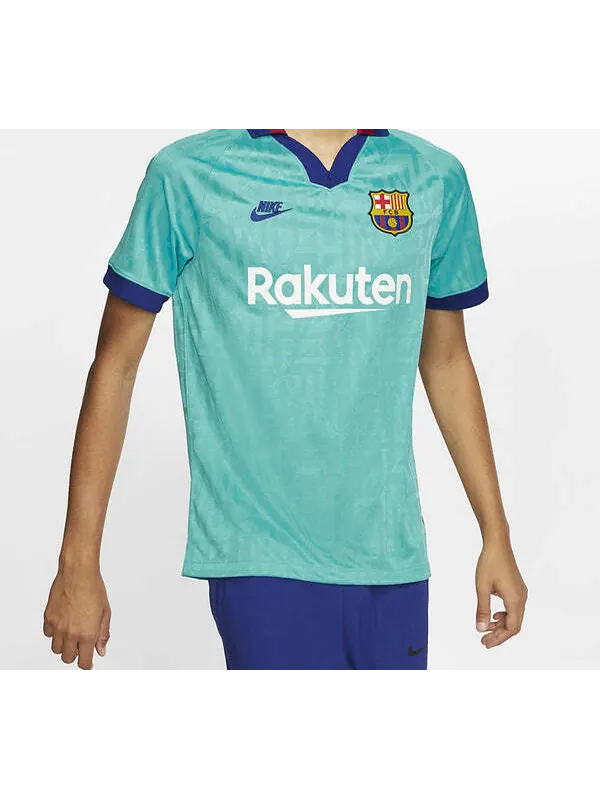 Футболка Nike FC Barcelona Official 3 rd. Stadium Jersey Soccer — изображение 2 из 3, синий