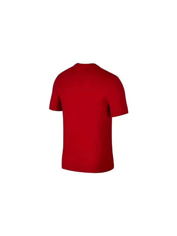 Футболка Air Jordan Brandmark Training T-Shirt 'Red' — изображение 2 из 2, красный