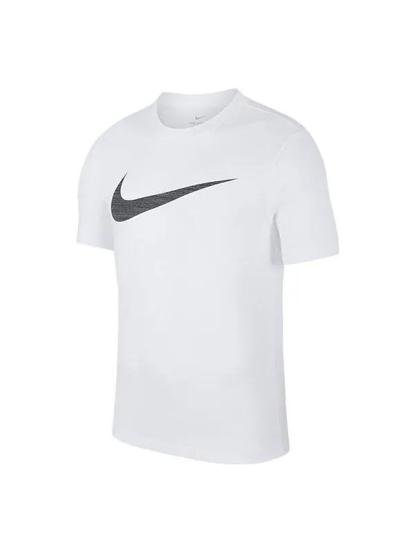 Футболка спортивная одежда бирка swoosh футболка Nike — изображение 1 из 1, белый/мульти
