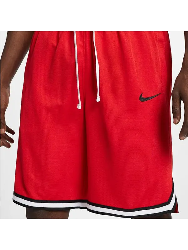 Шорты contrasting colors side sports basketball shorts red Nike — изображение 2 из 3, красный