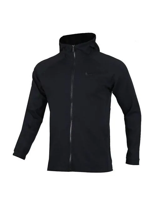 Куртка as dry showtime hoodie fz men black Nike — изображение 1 из 4, черный
