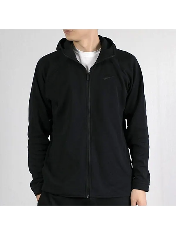 Куртка as dry showtime hoodie fz men black Nike — изображение 4 из 4, черный