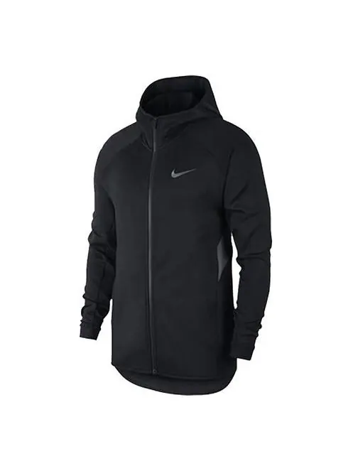 Куртка Nike Zipper Basketball Sports Hooded Jacket Black — изображение 1 из 3, черный