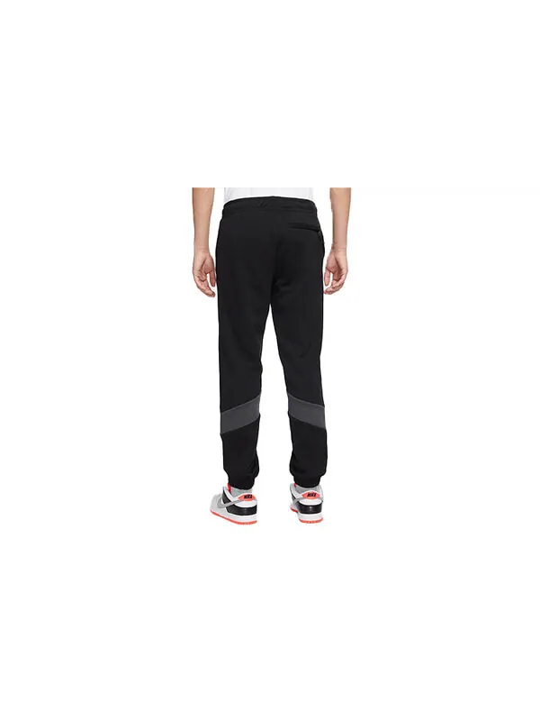 Брюки sb skateboard colorblock quick dry casual bundle feet sports long pants black Nike — изображение 2 из 3, черный
