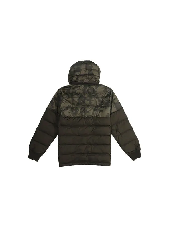 Пуховик Nike LeBron Hybrid Half Pull Chain Warm Down Jacket Armygreen Army green — изображение 2 из 3, зеленый
