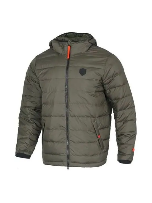 Пуховик Nike Stay Warm Casual Sports hooded down Jacket Green — изображение 1 из 4, зеленый