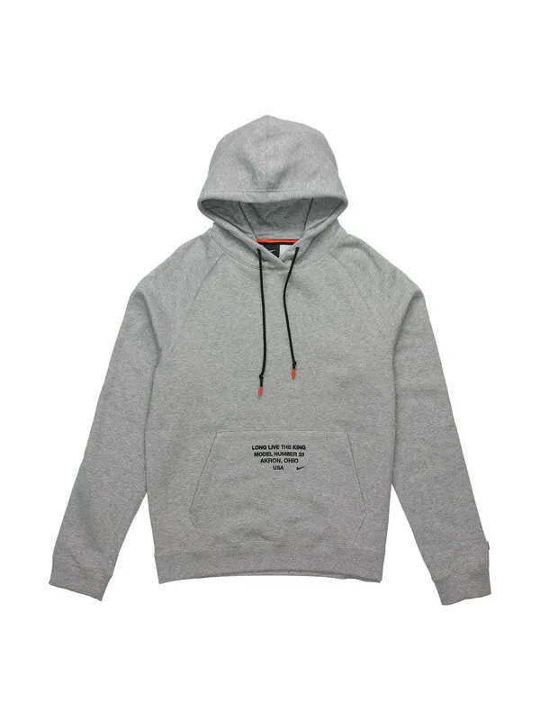 Толстовка Men's Nike LeBron Basketball Gray — изображение 1 из 4, серый