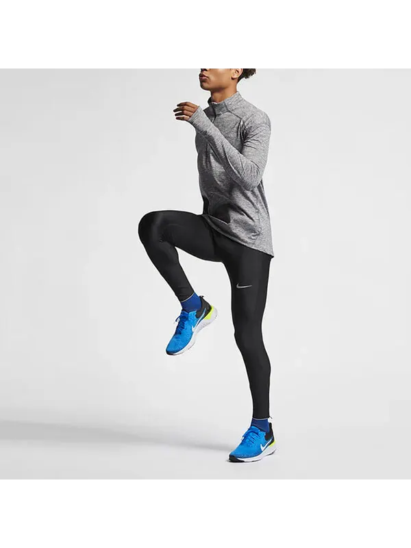 Спортивные штаны dri fit logo обтягивающие спортивные штаны Nike — изображение 4 из 4, черный