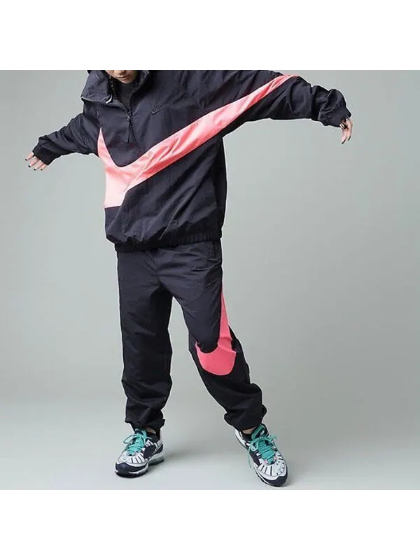 Куртка ss18 street style jackets jacket black Nike — изображение 2 из 2, черный