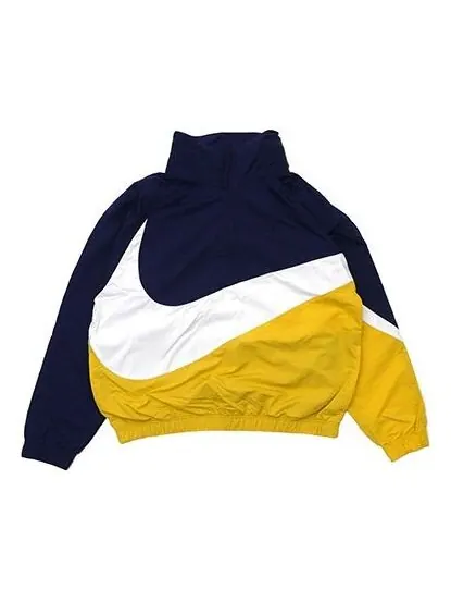 Куртка анорак тканая куртка Nike — изображение 1 из 1, синий/желтый/белый