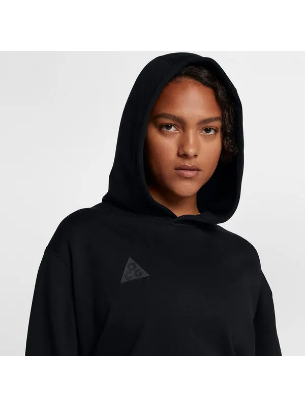 Толстовка Nike ACG Pullover Hoodie 'Black' — изображение 3 из 4, черный