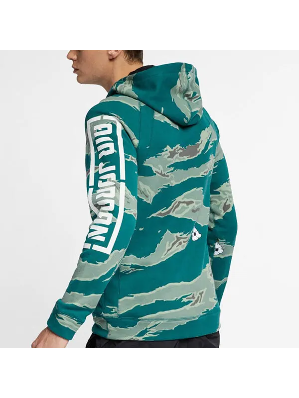 Толстовка Men's Air Jordan Green — изображение 4 из 4, зеленый