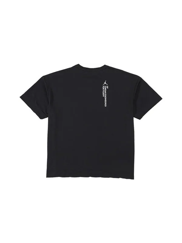 Футболка men's 23 engineered sports round neck short sleeve black t-shirt Air Jordan — изображение 2 из 4, черный