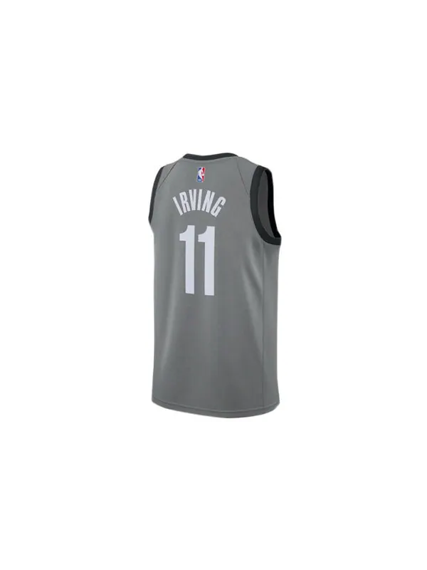 Майка Nike NBA limited Jersey SW Fan Edition 2019-2020 Season Brooklyn Nets Kyrie Irving 11 Gray — изображение 2 из 4, серый