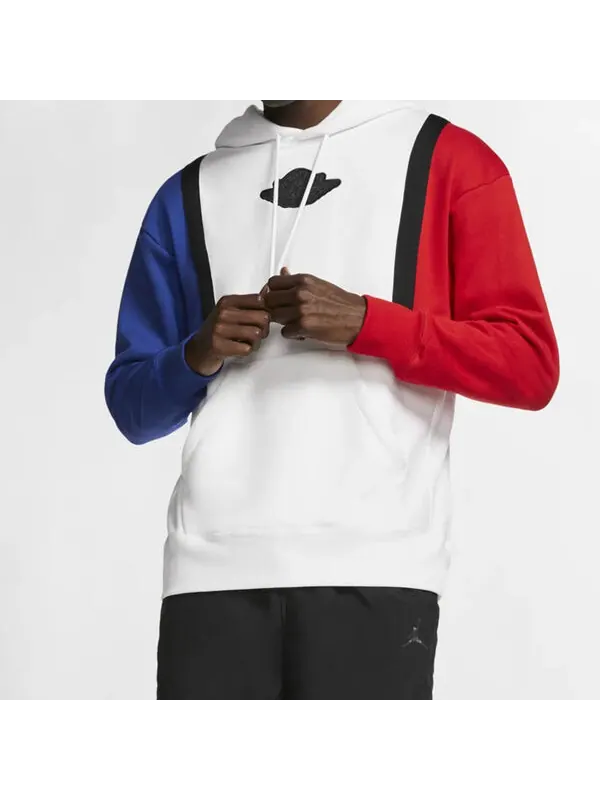 Толстовка с капюшоном как у мужчин Nike — изображение 3 из 4, белый