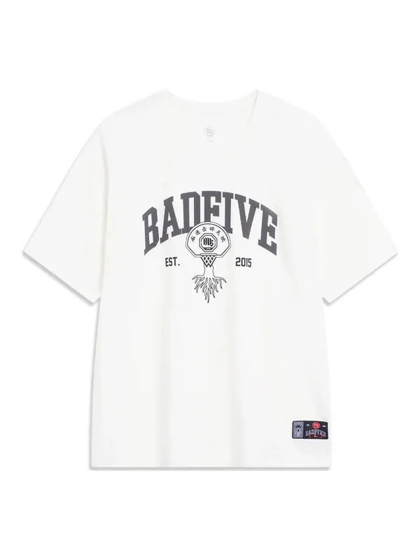 Футболка badfive футболка с коротким рукавом Li-Ning — изображение 1 из 2, белый