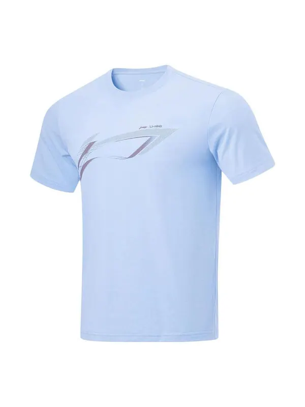 Футболка фитнес-серия спортивная футболка Li-Ning — изображение 1 из 2, синий