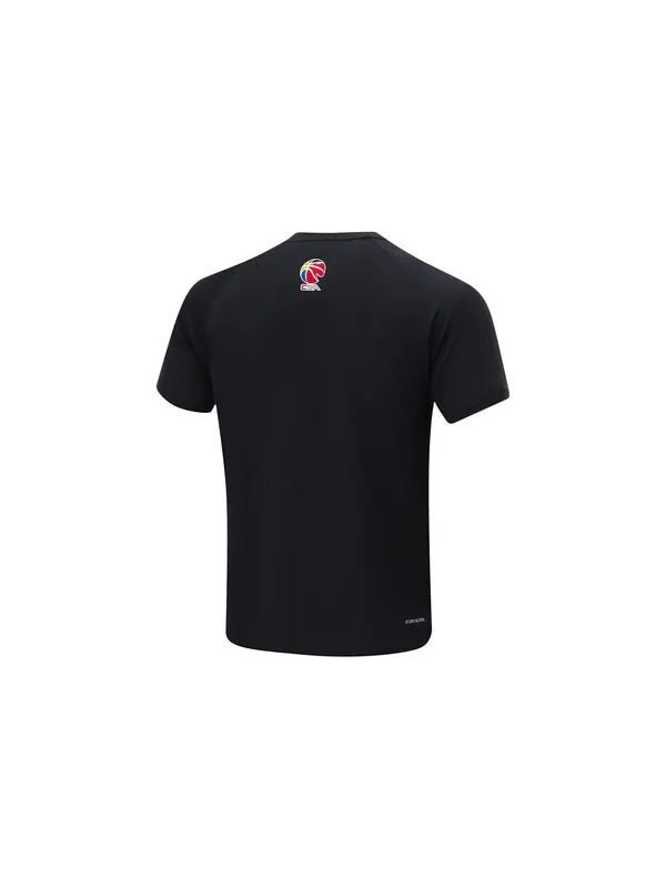 Футболка cba liaoning flying leopards быстросохнущая футболка Li-Ning — изображение 2 из 2, черный/мульти