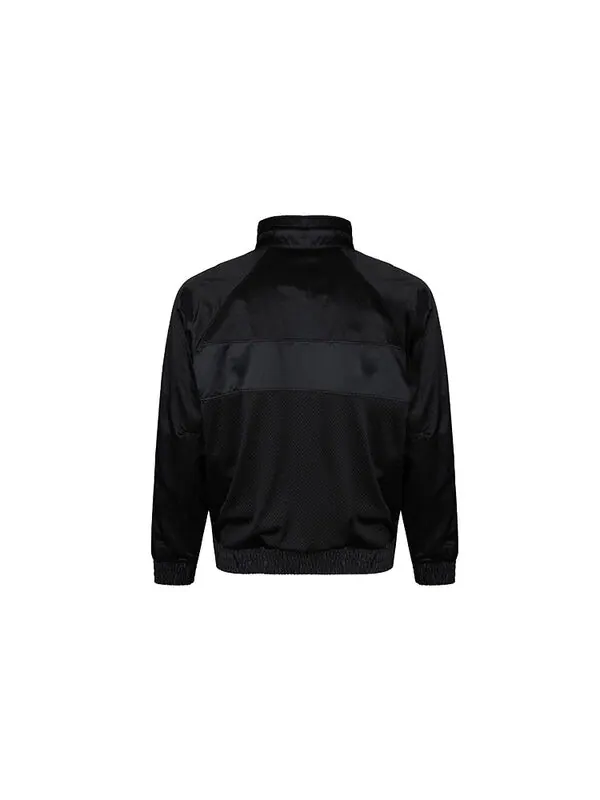 Куртка Air Jordan Stand Collar Logo Casual Woven Sports Jacket Black — изображение 2 из 4, черный