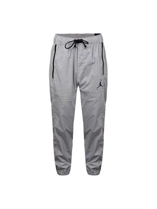Спортивные штаны Air Jordan Jumpman Casual Woven Sports Pants Gray — изображение 1 из 4, серый